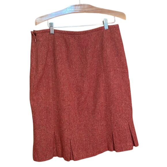 Talbots Wool Blend Tweed Skirt. 12 - Picture 5 of 5